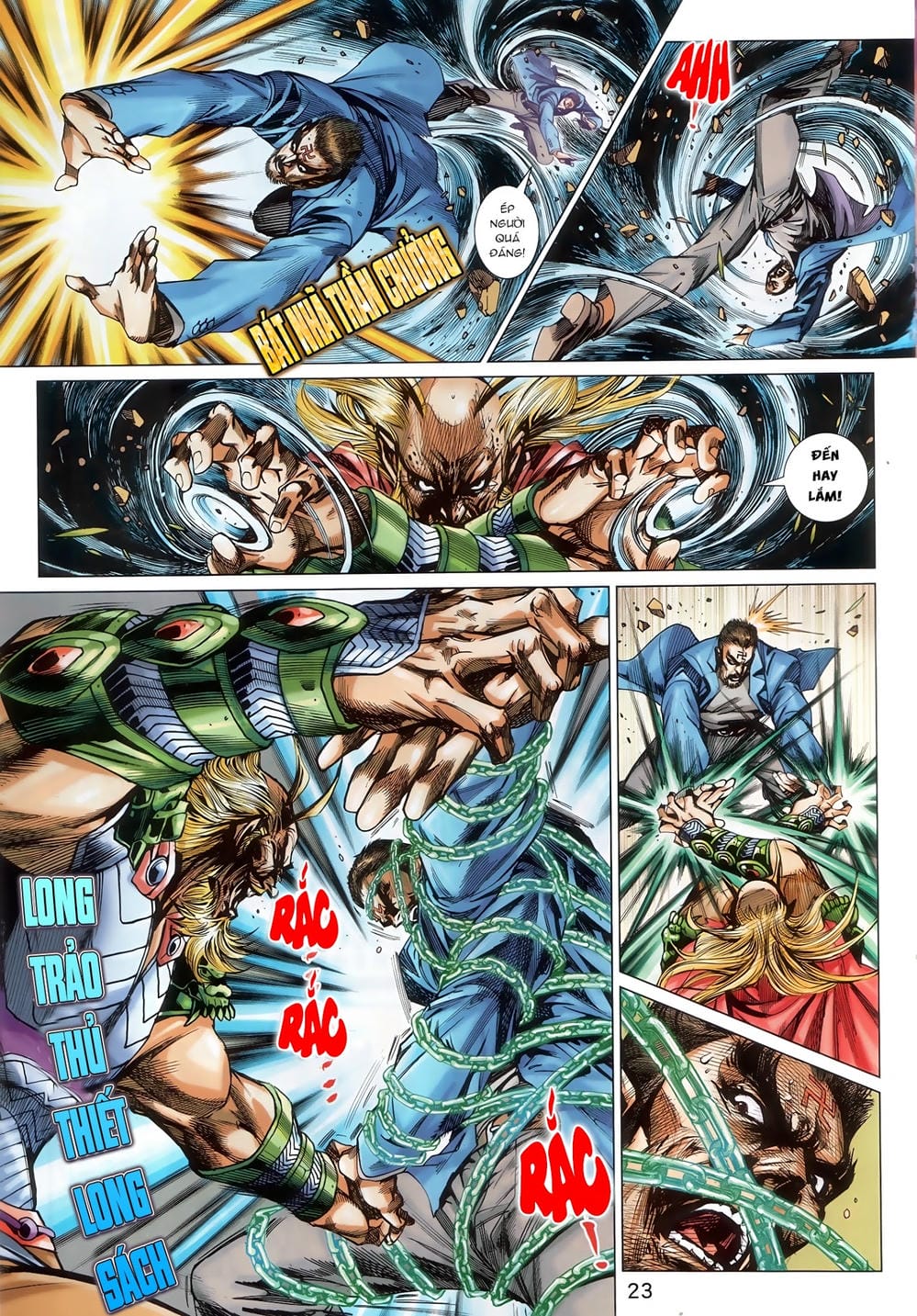 Truyện Tranh Tân Tác Long Hổ Môn trang 4