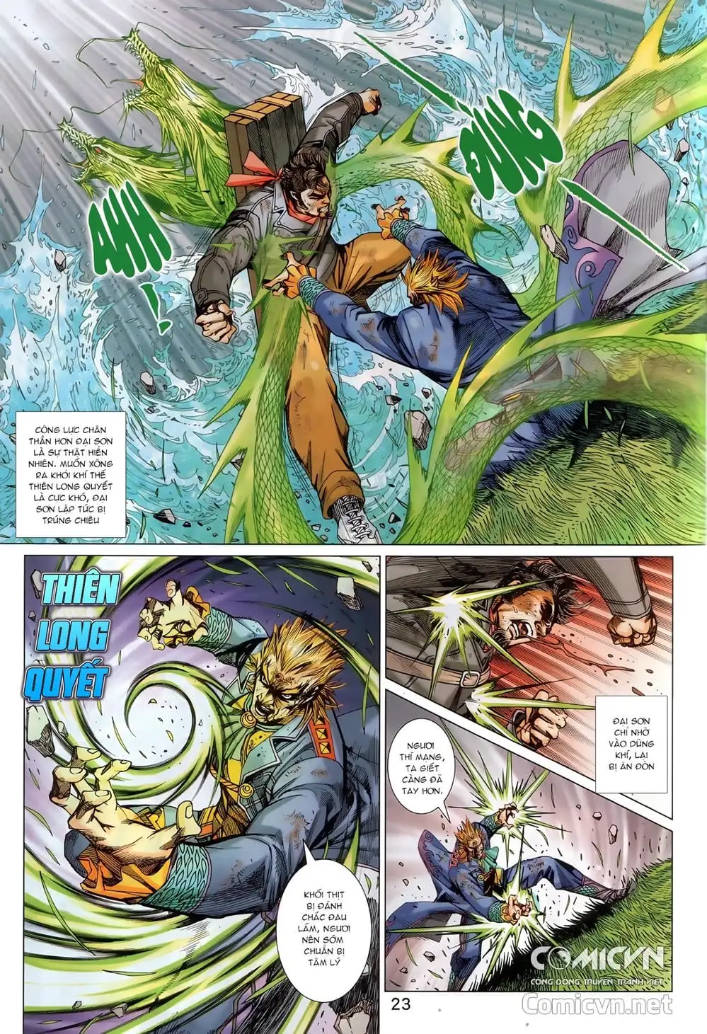 Truyện Tranh Tân Tác Long Hổ Môn trang 4