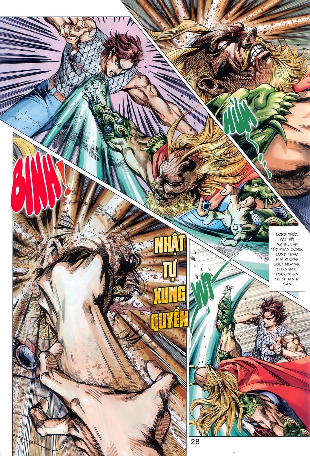 Truyện Tranh Tân Tác Long Hổ Môn trang 4