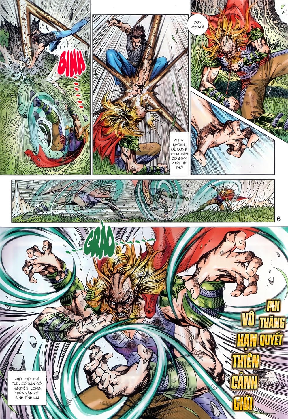 Truyện Tranh Tân Tác Long Hổ Môn trang 4