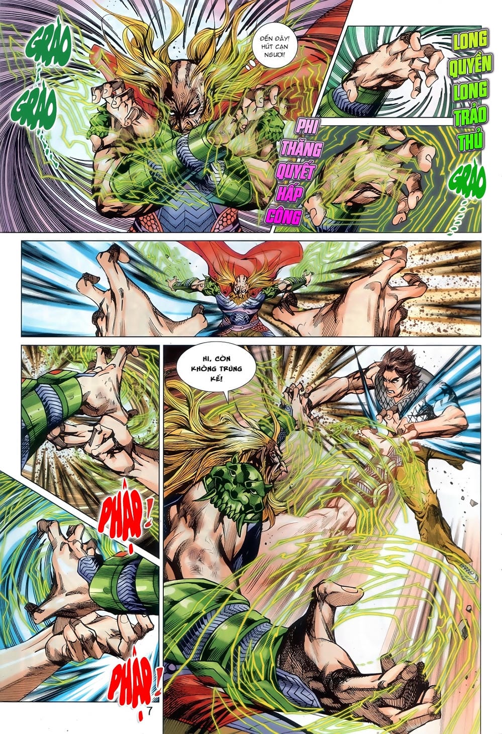 Truyện Tranh Tân Tác Long Hổ Môn trang 4