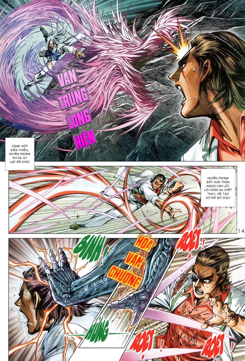 Truyện Tranh Tân Tác Long Hổ Môn trang 4