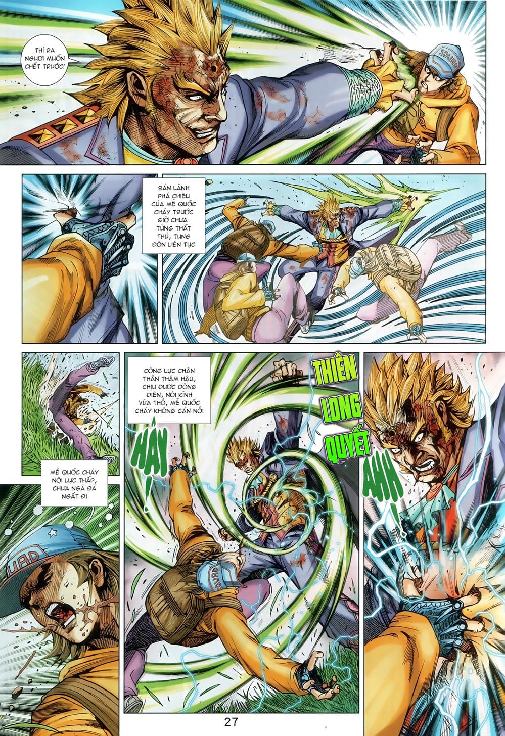 Truyện Tranh Tân Tác Long Hổ Môn trang 4