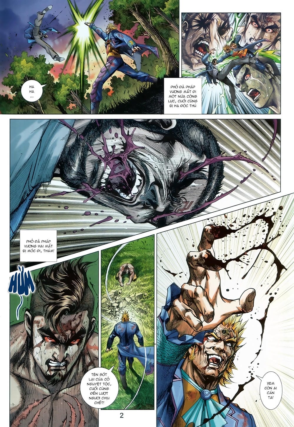 Truyện Tranh Tân Tác Long Hổ Môn trang 4