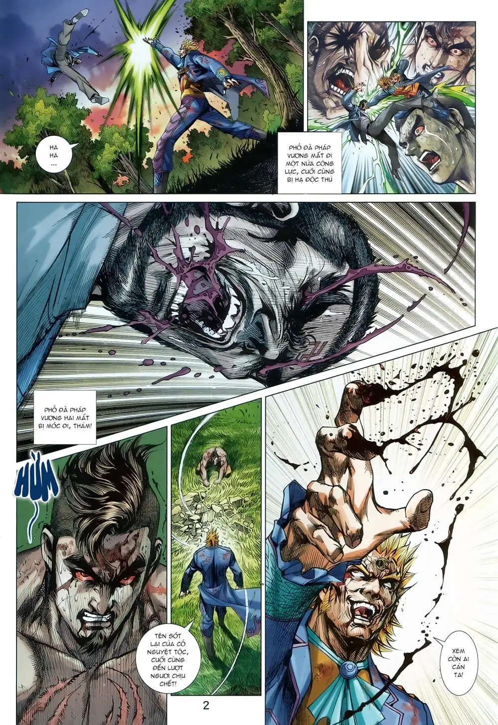 Truyện Tranh Tân Tác Long Hổ Môn trang 4