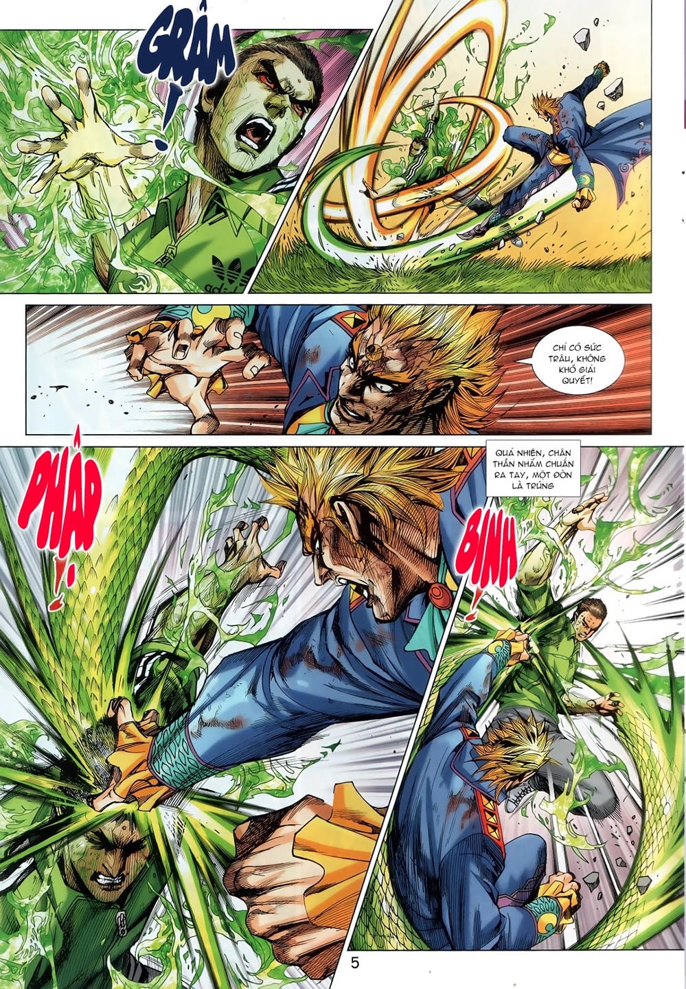 Truyện Tranh Tân Tác Long Hổ Môn trang 4