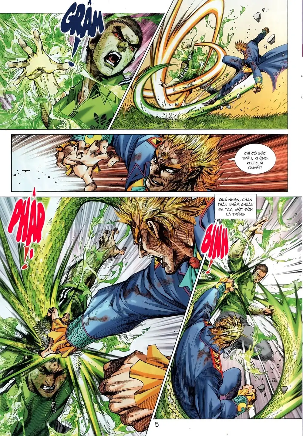 Truyện Tranh Tân Tác Long Hổ Môn trang 4