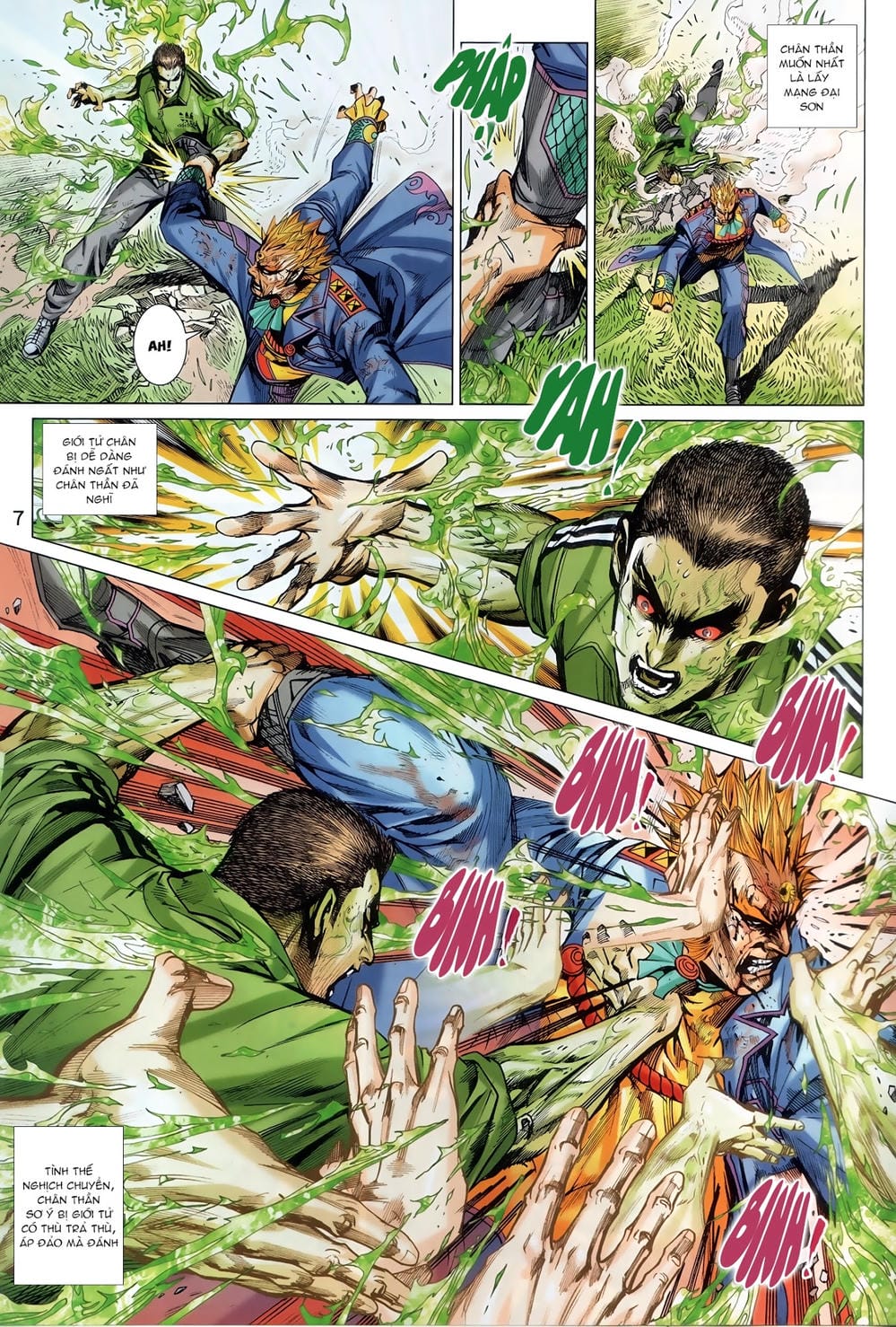 Truyện Tranh Tân Tác Long Hổ Môn trang 4