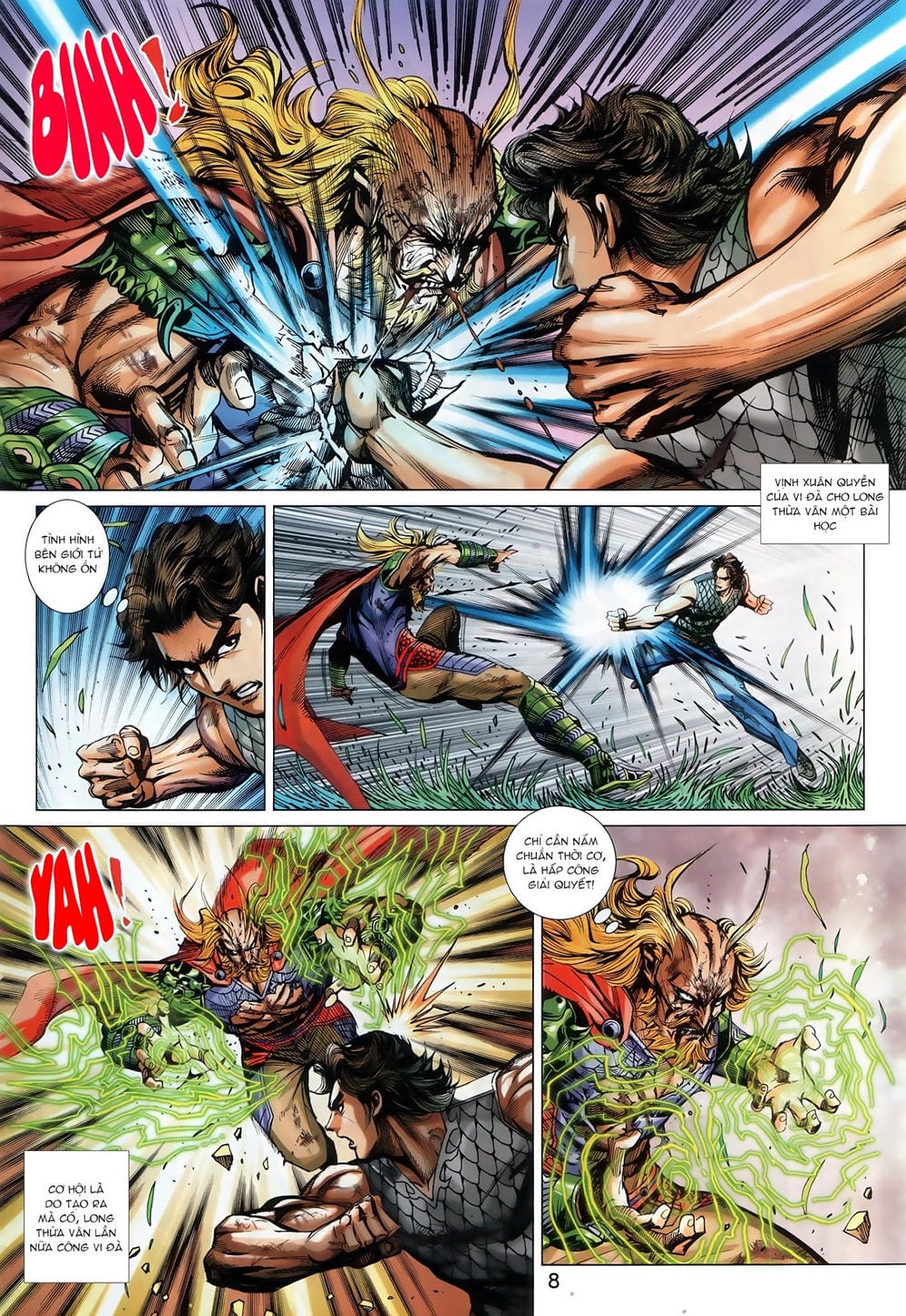 Truyện Tranh Tân Tác Long Hổ Môn trang 4