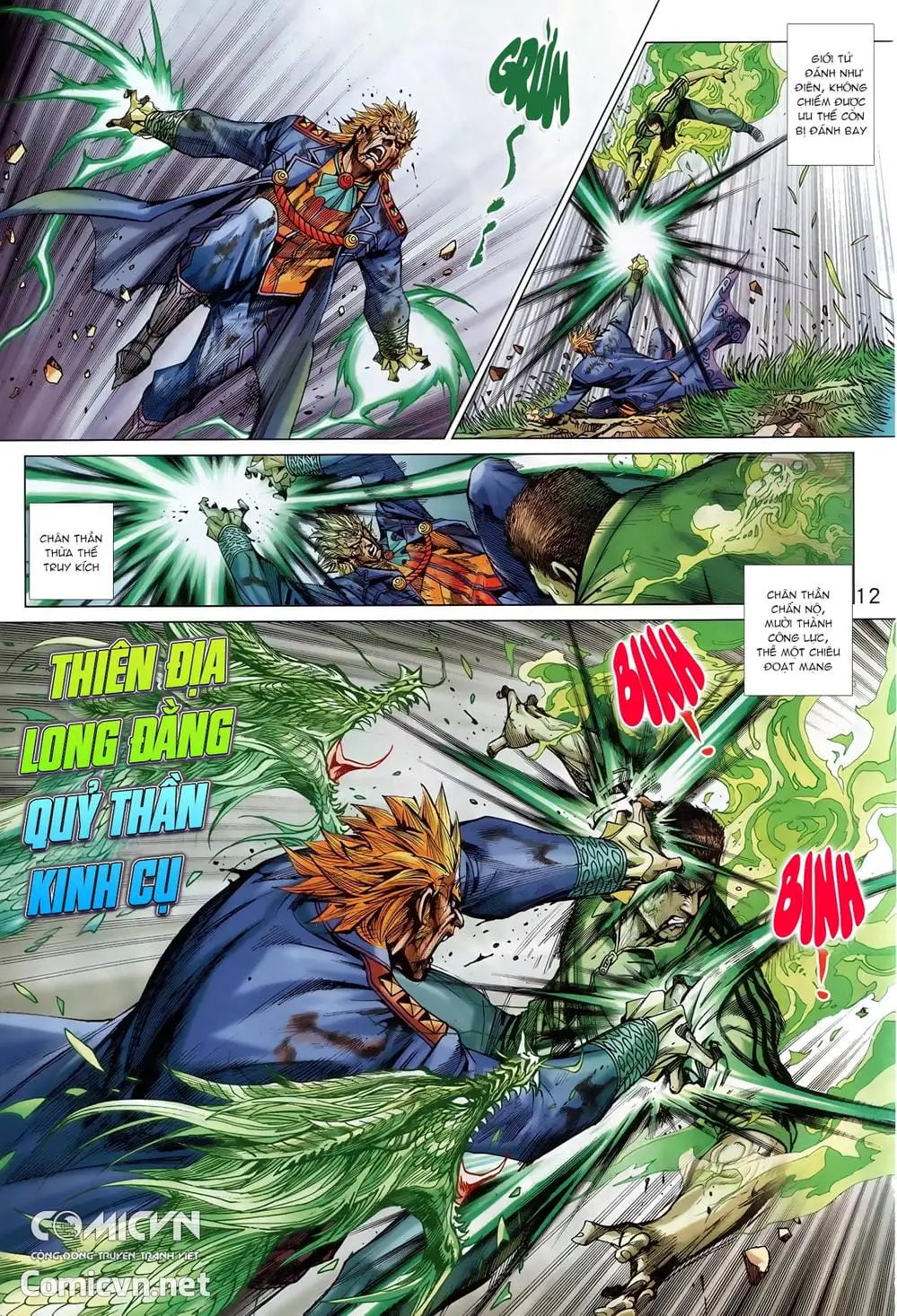 Truyện Tranh Tân Tác Long Hổ Môn trang 4
