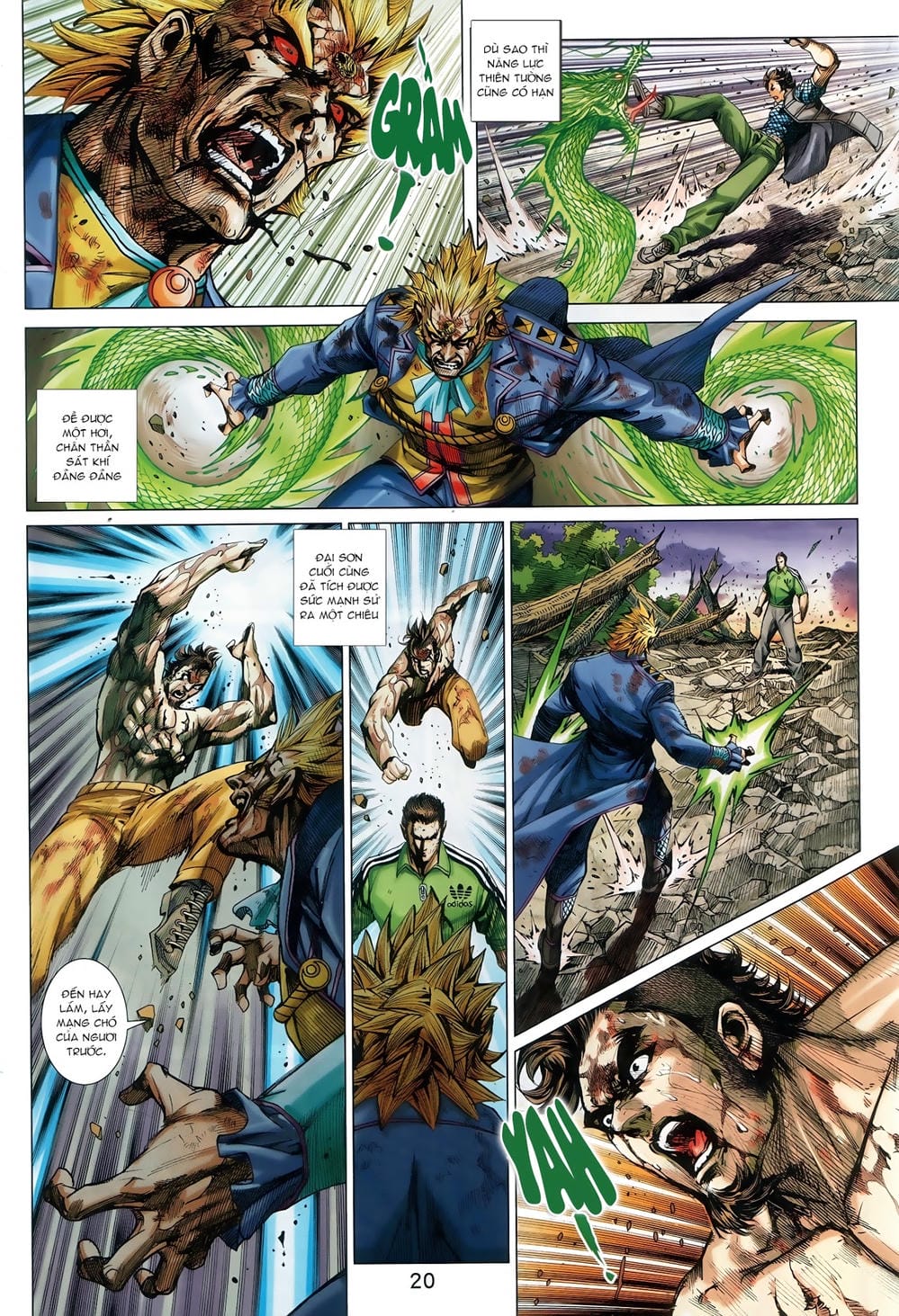 Truyện Tranh Tân Tác Long Hổ Môn trang 4