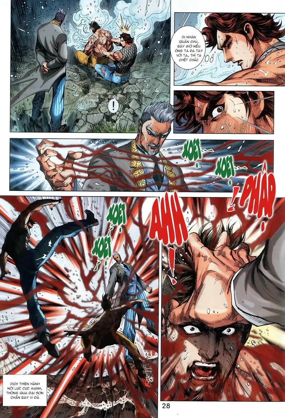 Truyện Tranh Tân Tác Long Hổ Môn trang 4