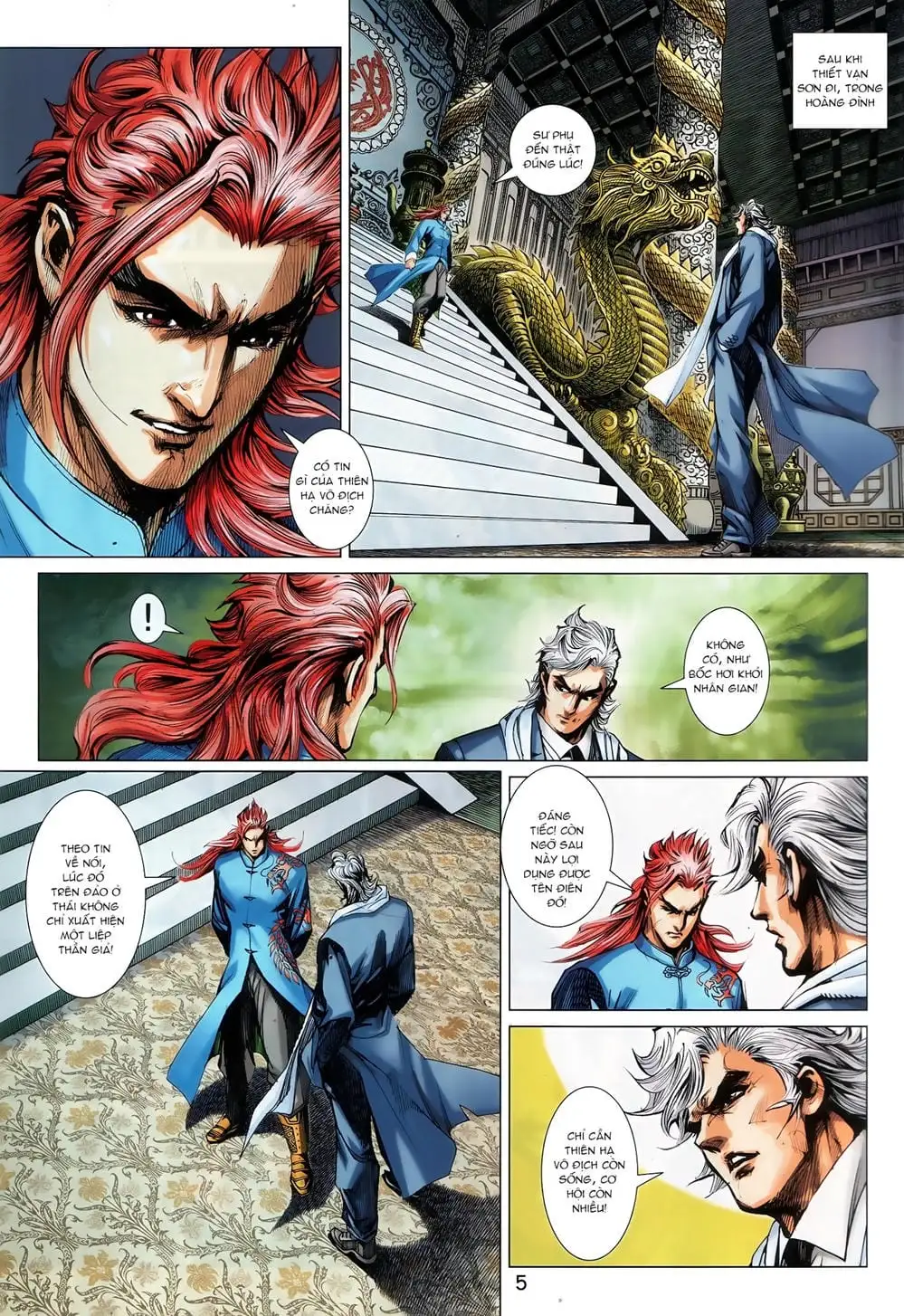 Truyện Tranh Tân Tác Long Hổ Môn trang 4