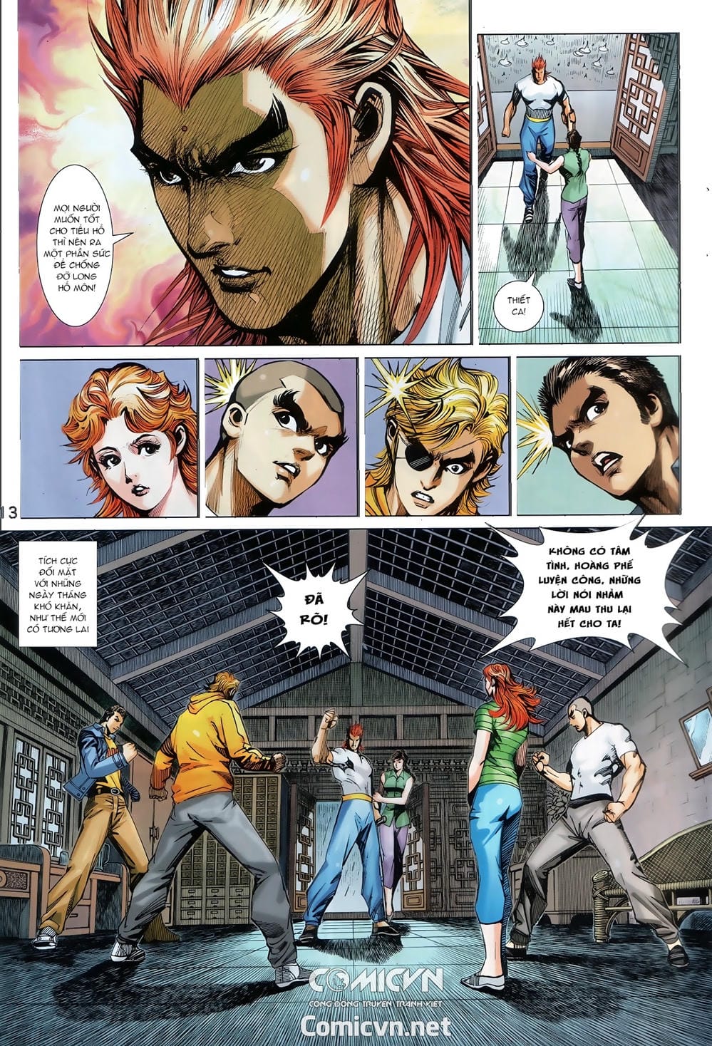 Truyện Tranh Tân Tác Long Hổ Môn trang 4