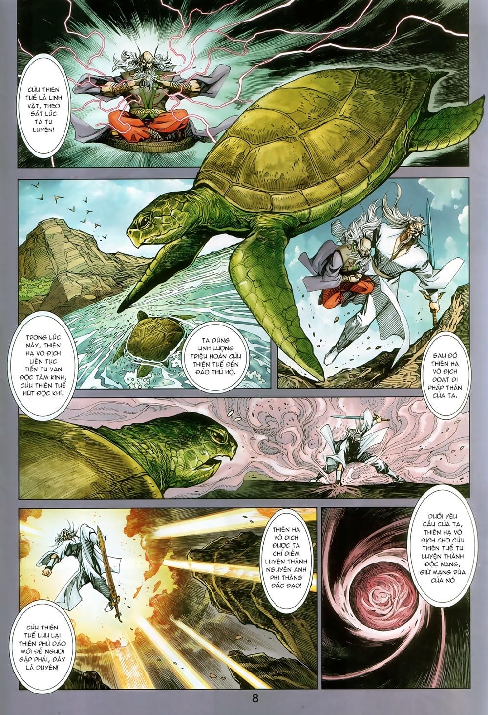 Truyện Tranh Tân Tác Long Hổ Môn trang 4