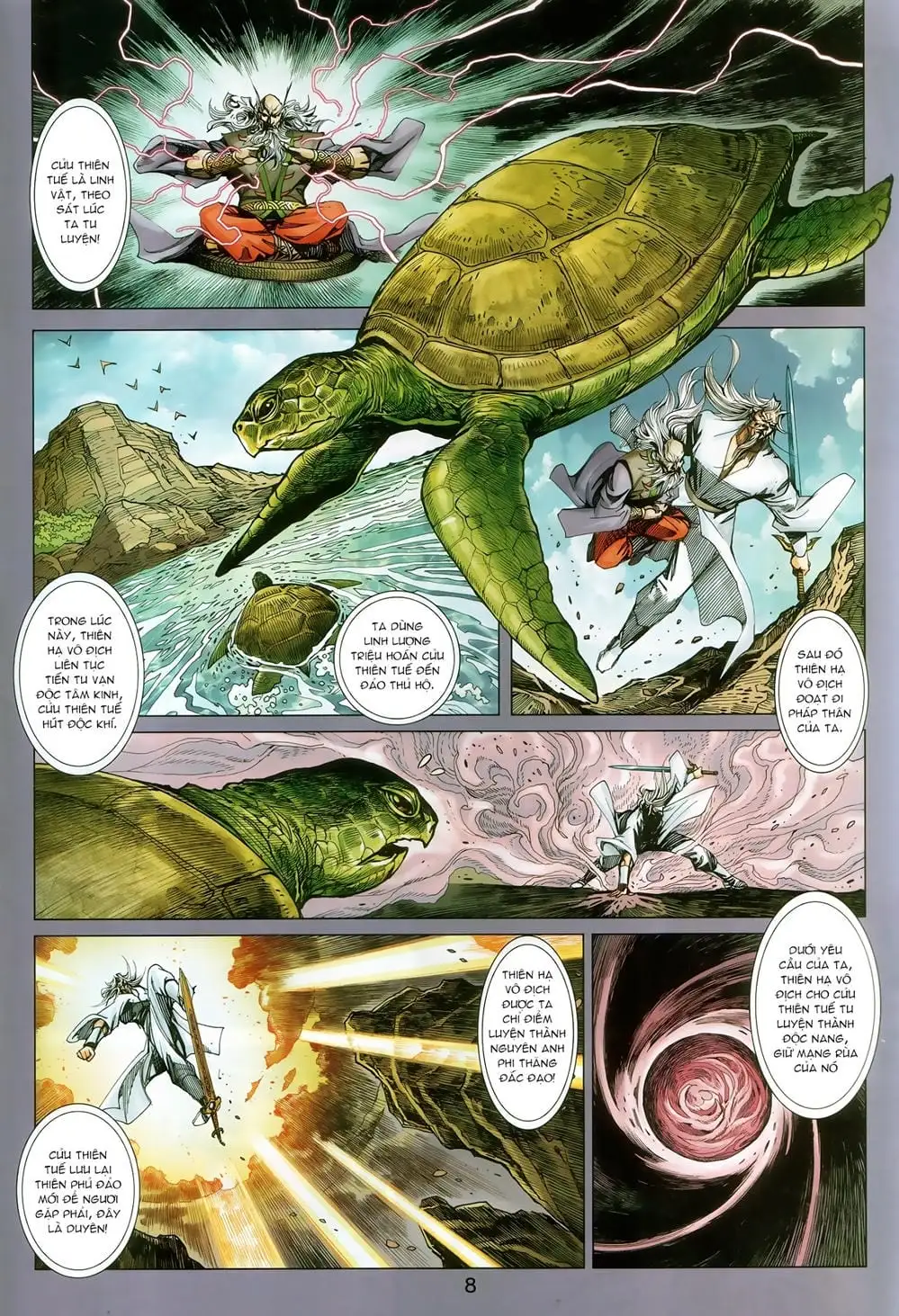 Truyện Tranh Tân Tác Long Hổ Môn trang 4