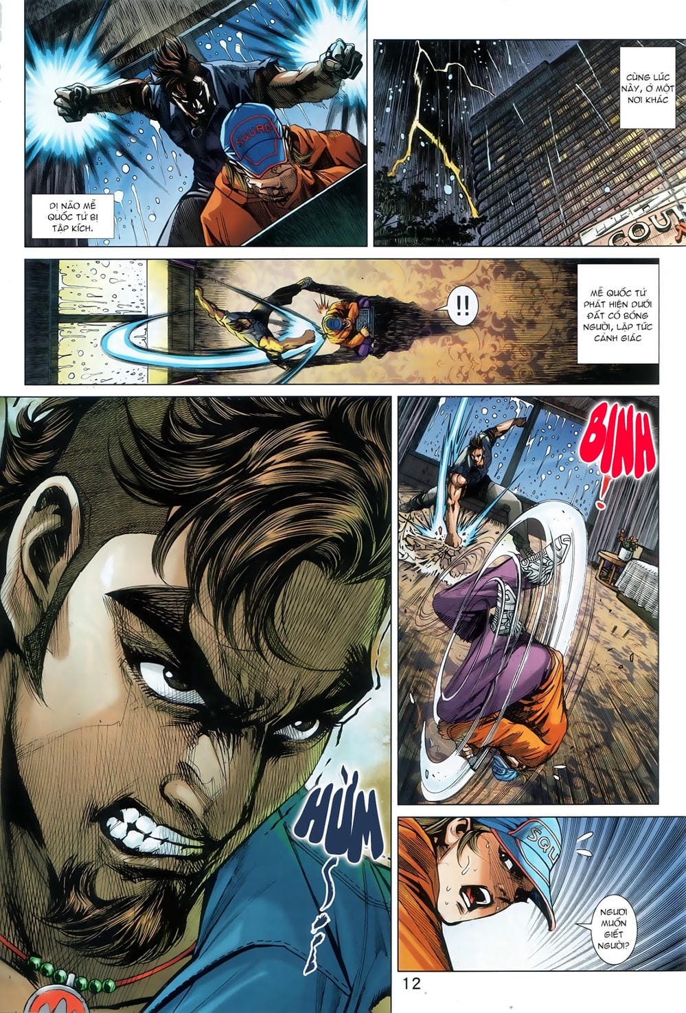 Truyện Tranh Tân Tác Long Hổ Môn trang 4