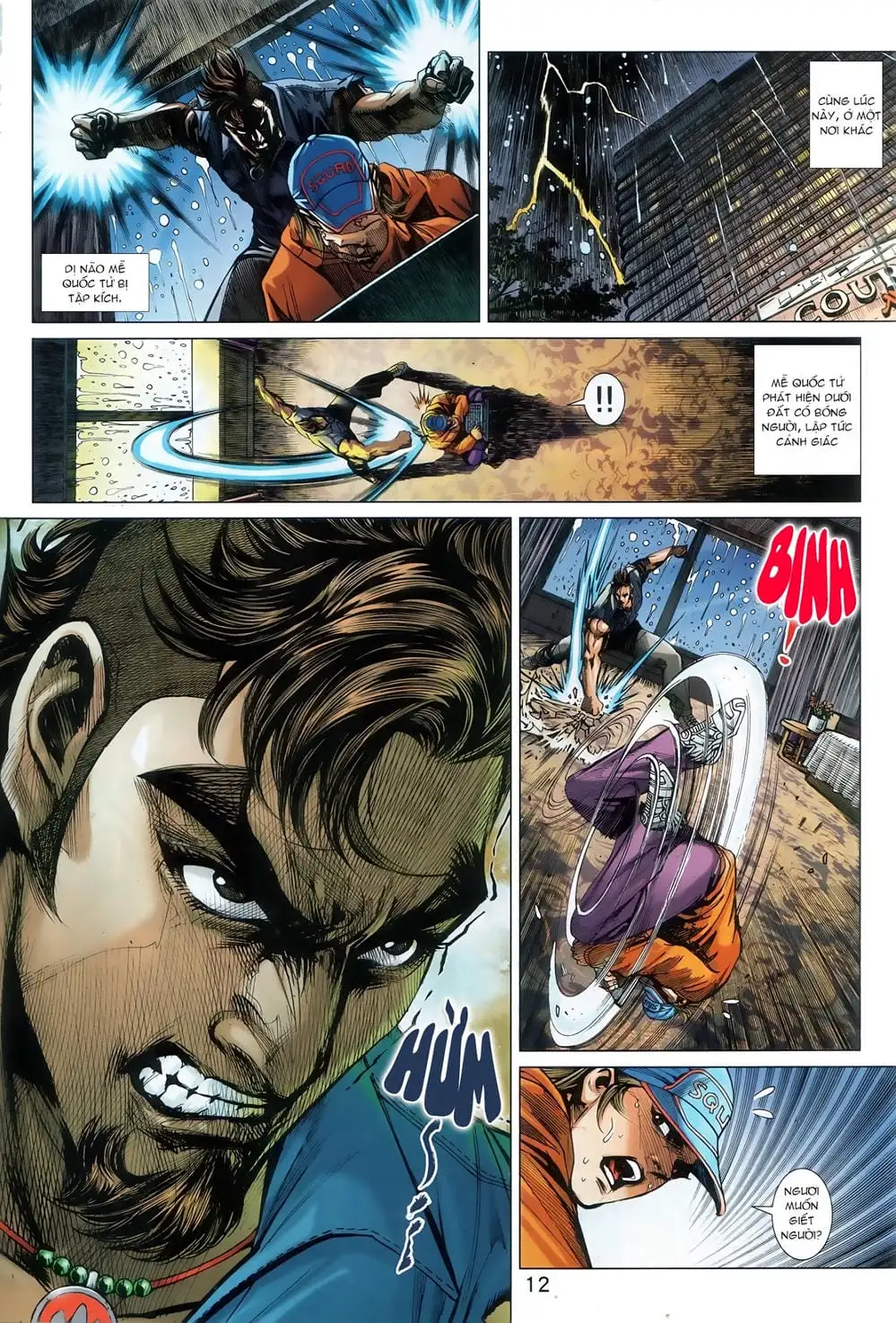 Truyện Tranh Tân Tác Long Hổ Môn trang 4