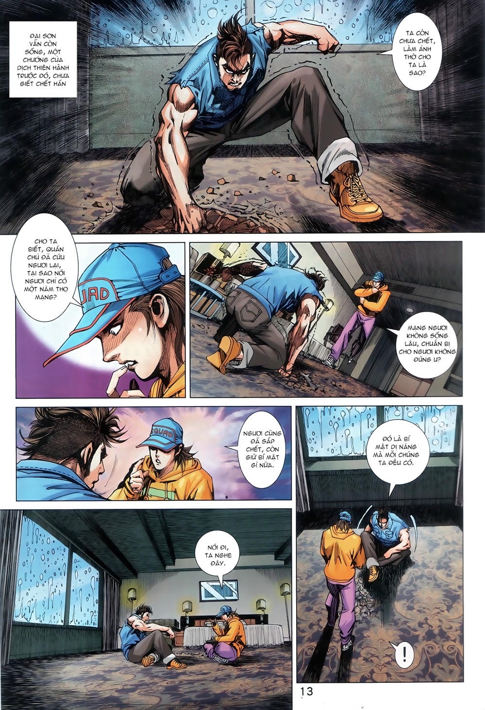 Truyện Tranh Tân Tác Long Hổ Môn trang 4