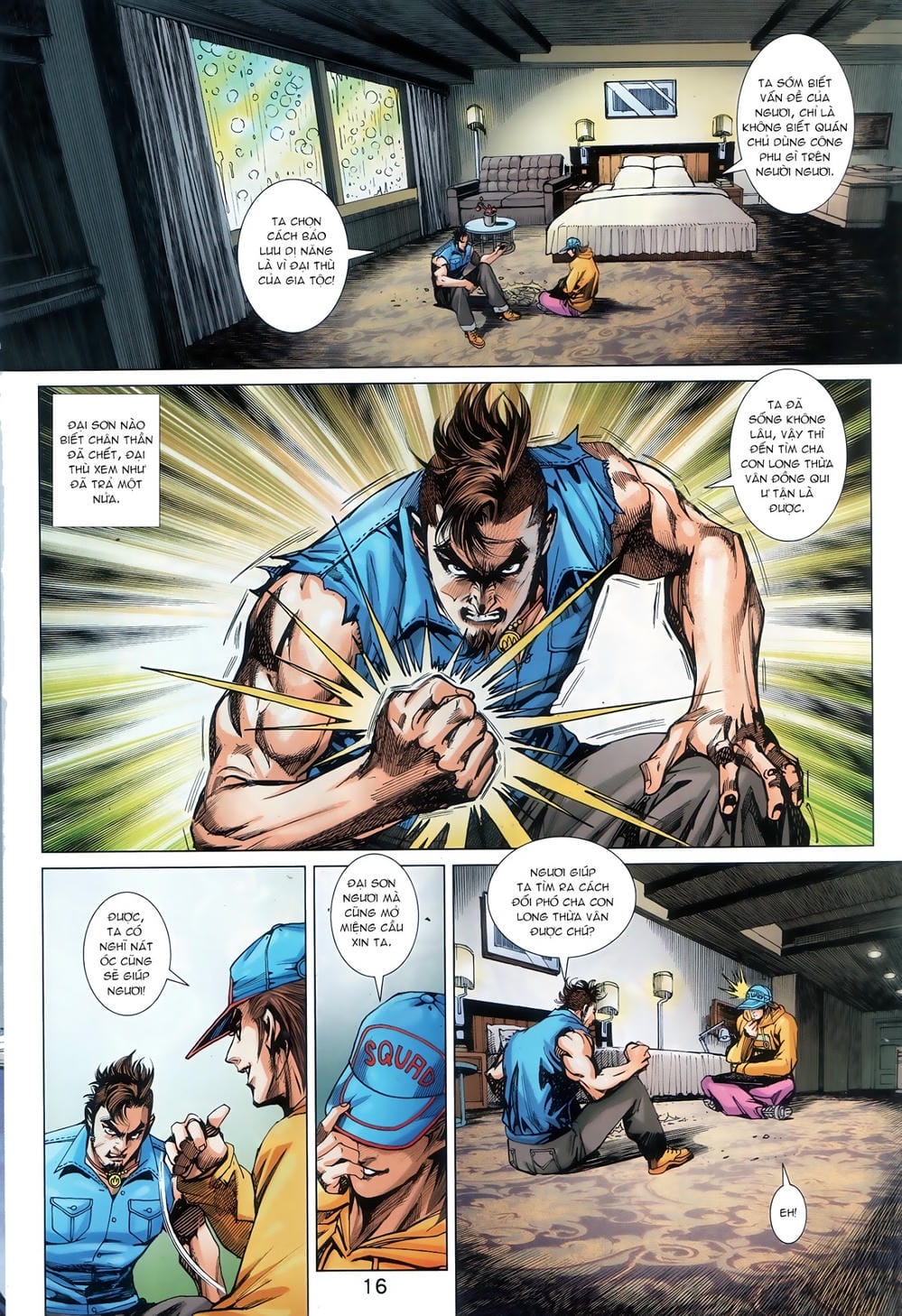 Truyện Tranh Tân Tác Long Hổ Môn trang 4