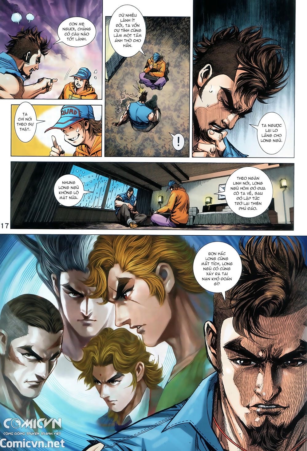 Truyện Tranh Tân Tác Long Hổ Môn trang 4