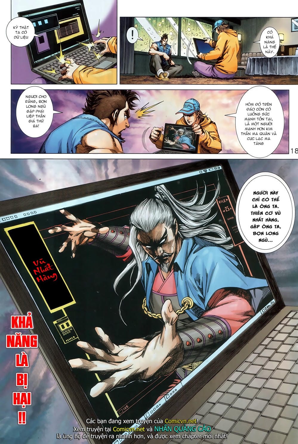 Truyện Tranh Tân Tác Long Hổ Môn trang 4