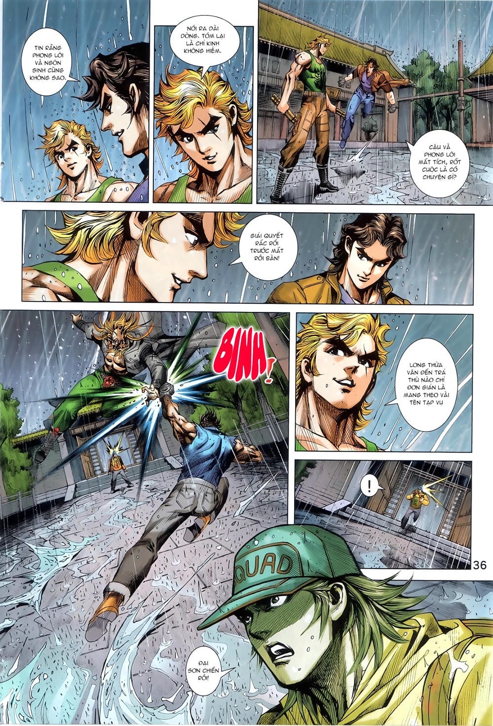 Truyện Tranh Tân Tác Long Hổ Môn trang 4