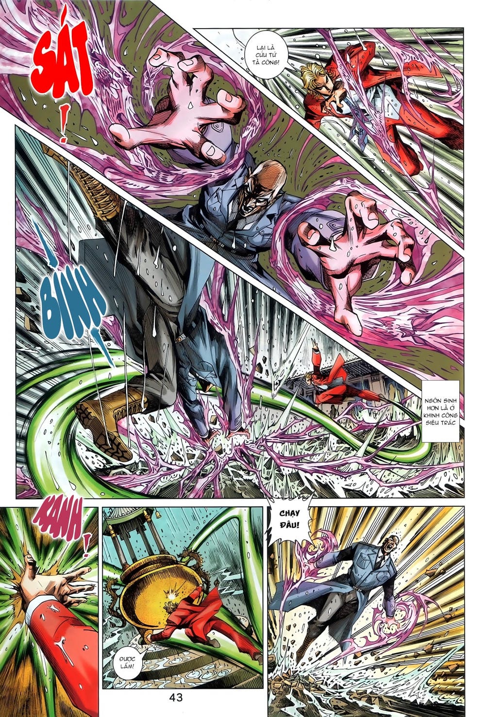 Truyện Tranh Tân Tác Long Hổ Môn trang 4