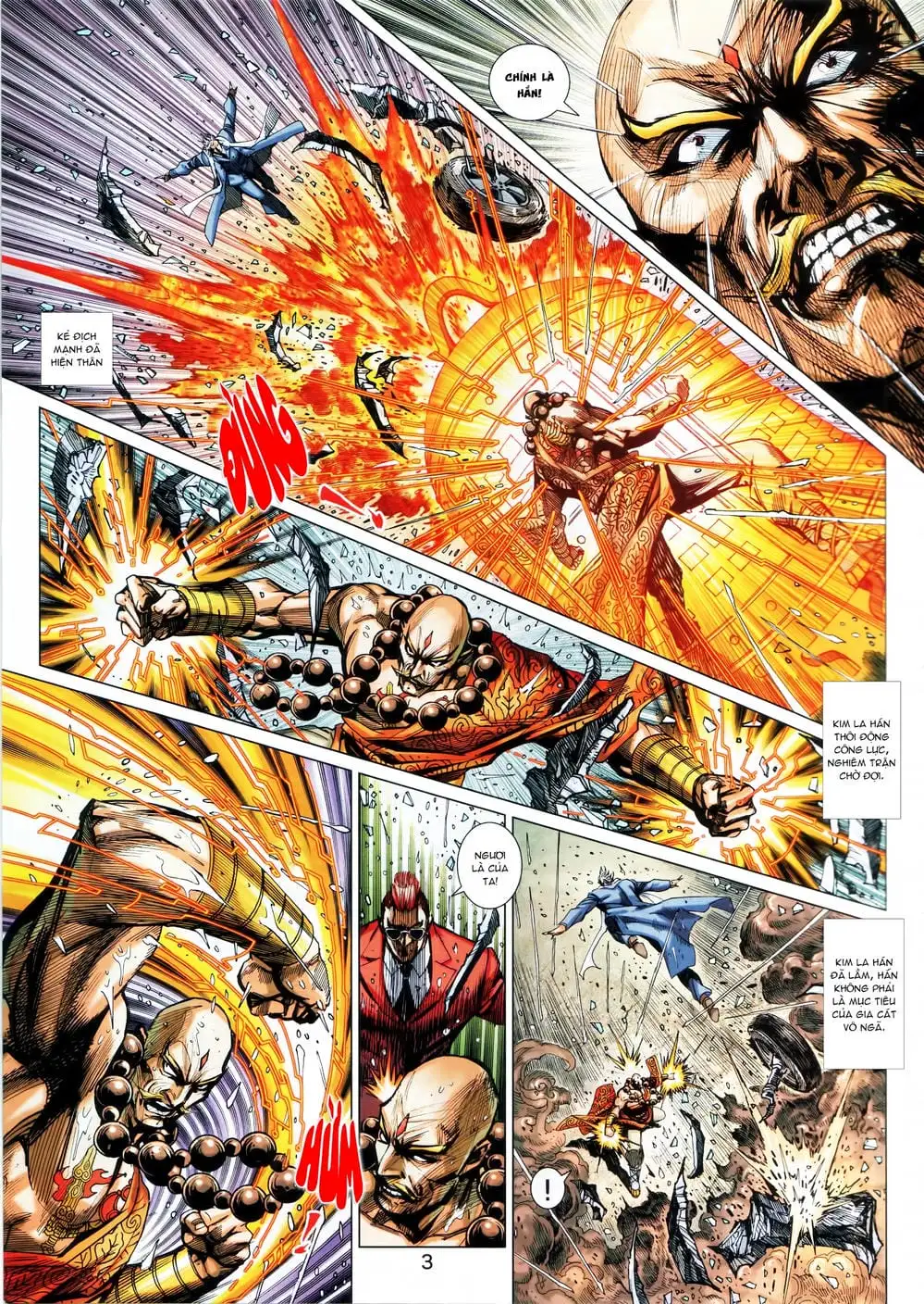 Truyện Tranh Tân Tác Long Hổ Môn trang 4