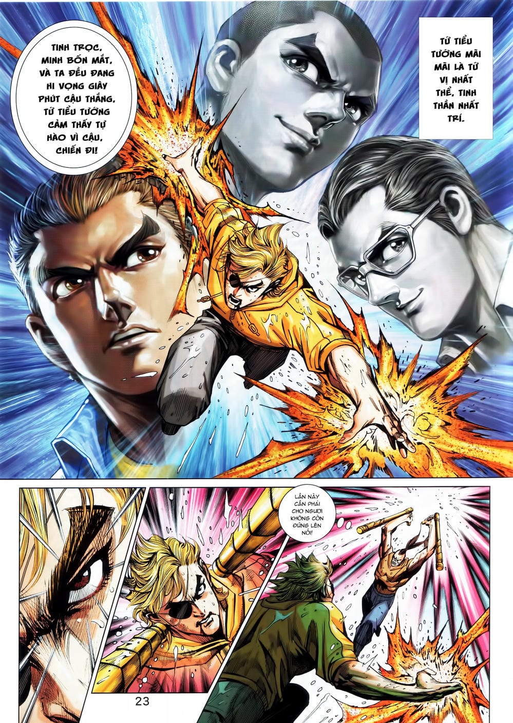 Truyện Tranh Tân Tác Long Hổ Môn trang 4