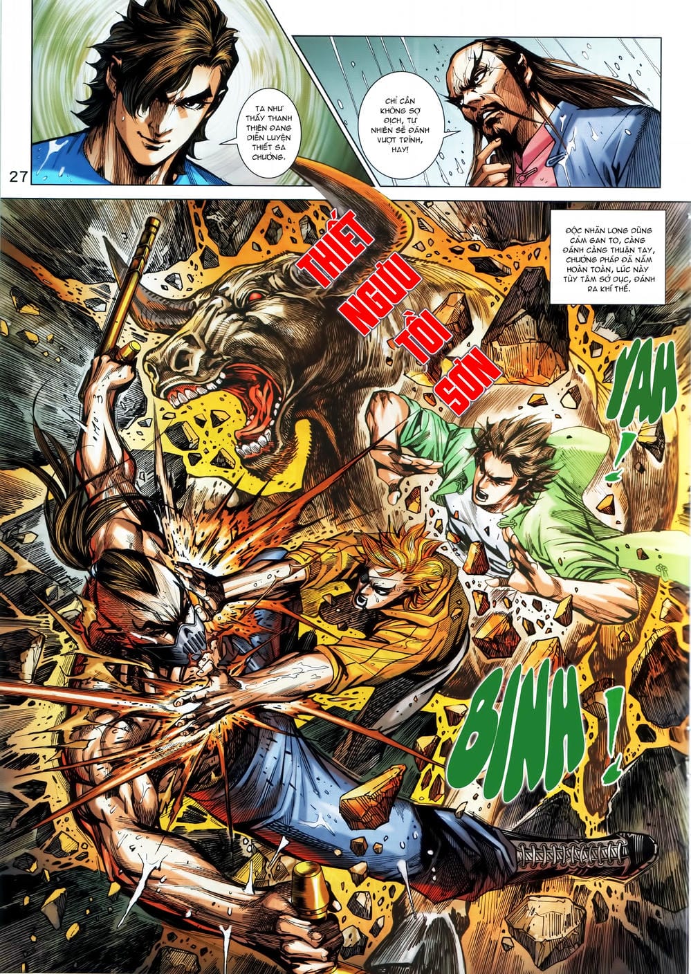 Truyện Tranh Tân Tác Long Hổ Môn trang 4