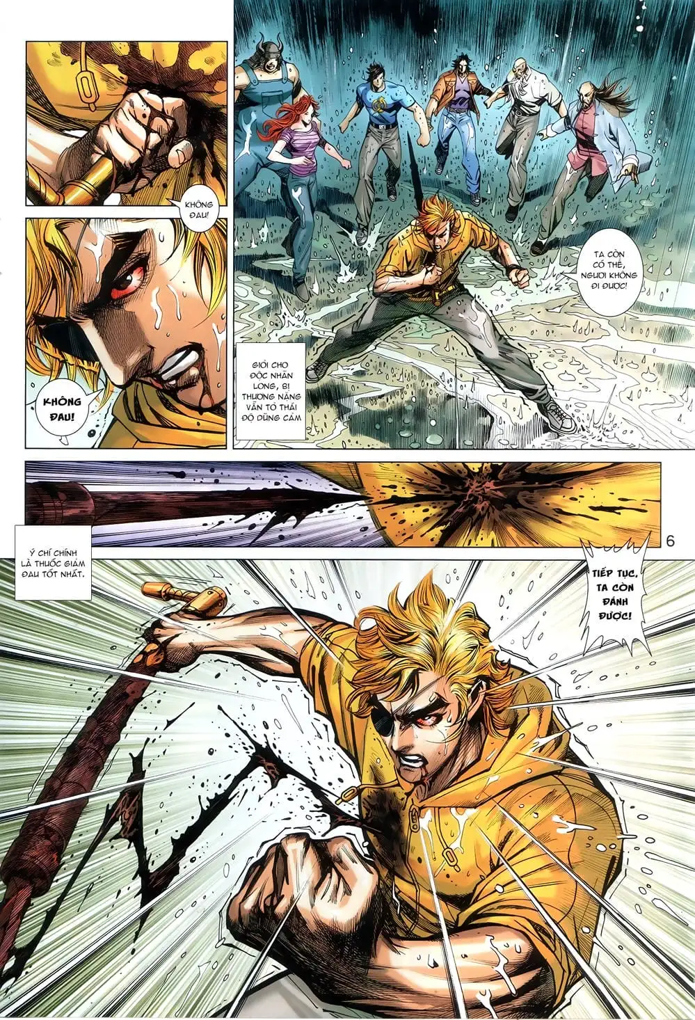 Truyện Tranh Tân Tác Long Hổ Môn trang 4