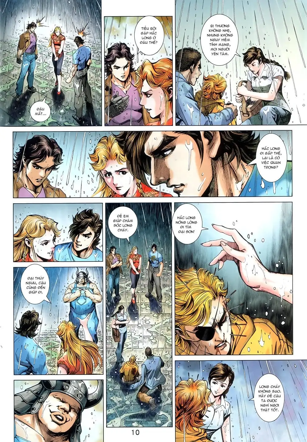 Truyện Tranh Tân Tác Long Hổ Môn trang 4