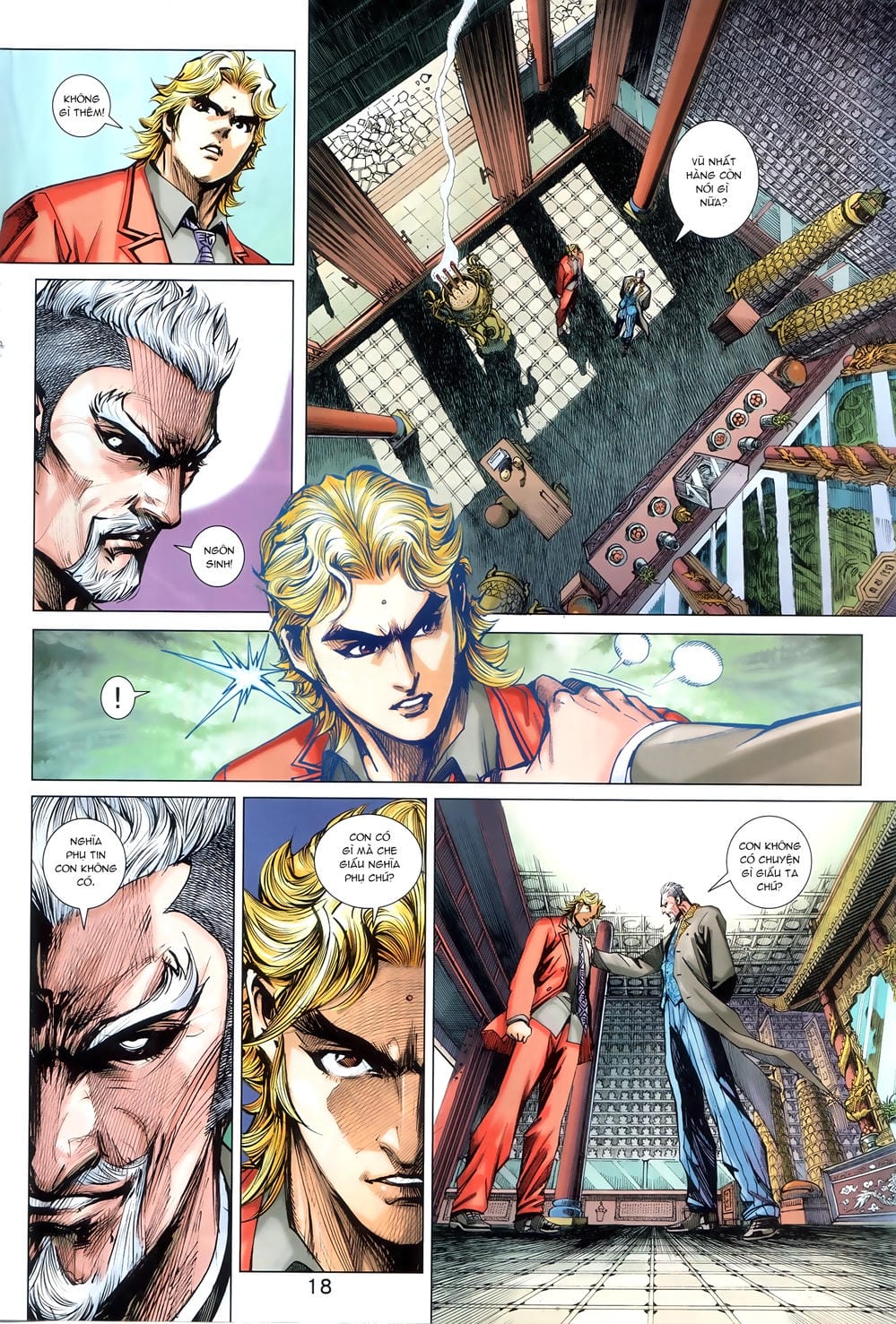 Truyện Tranh Tân Tác Long Hổ Môn trang 4