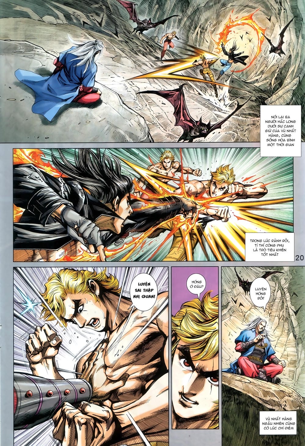 Truyện Tranh Tân Tác Long Hổ Môn trang 4