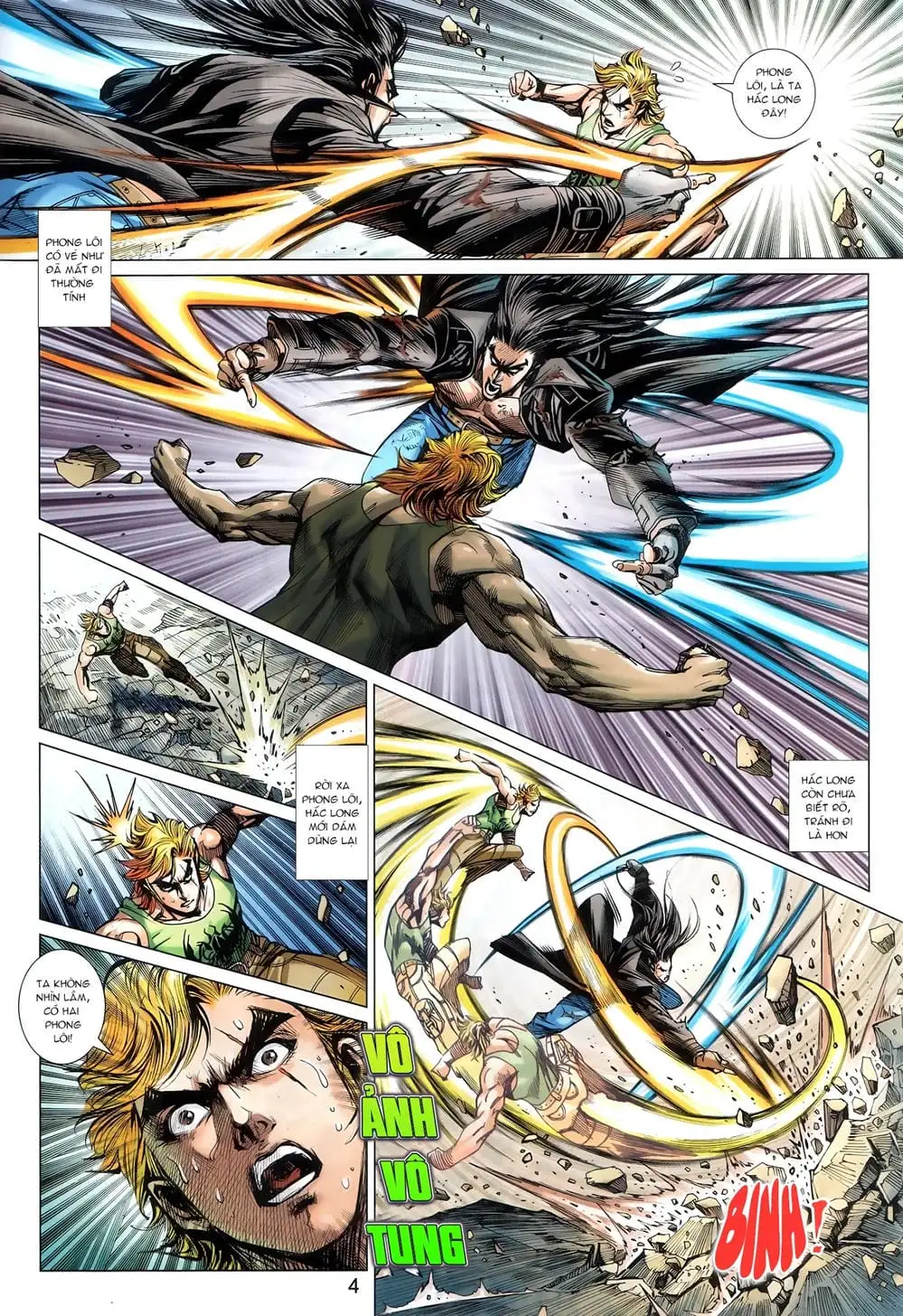 Truyện Tranh Tân Tác Long Hổ Môn trang 4