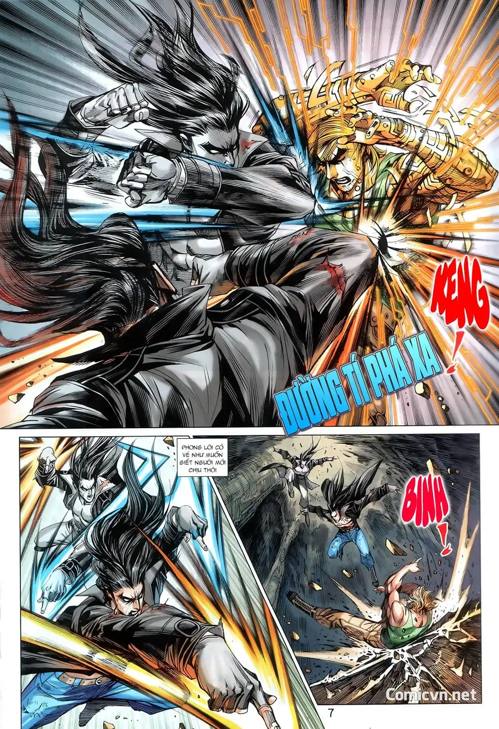 Truyện Tranh Tân Tác Long Hổ Môn trang 4