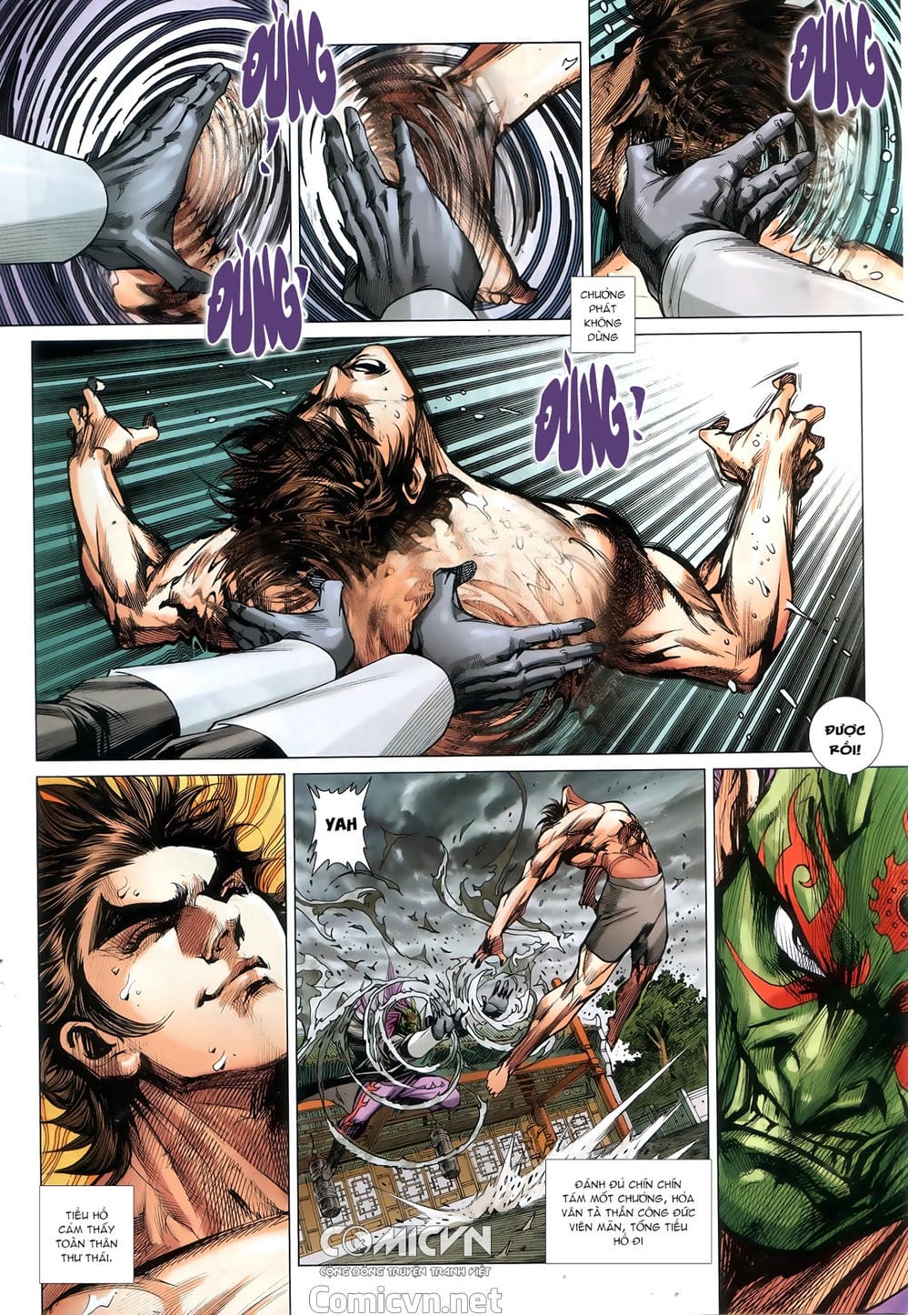 Truyện Tranh Tân Tác Long Hổ Môn trang 4