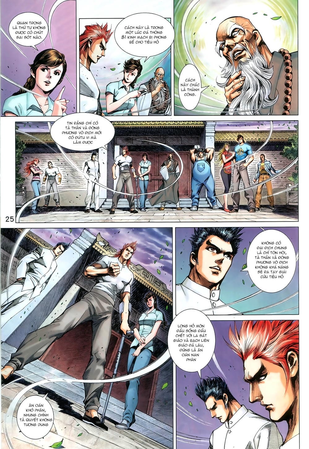 Truyện Tranh Tân Tác Long Hổ Môn trang 4