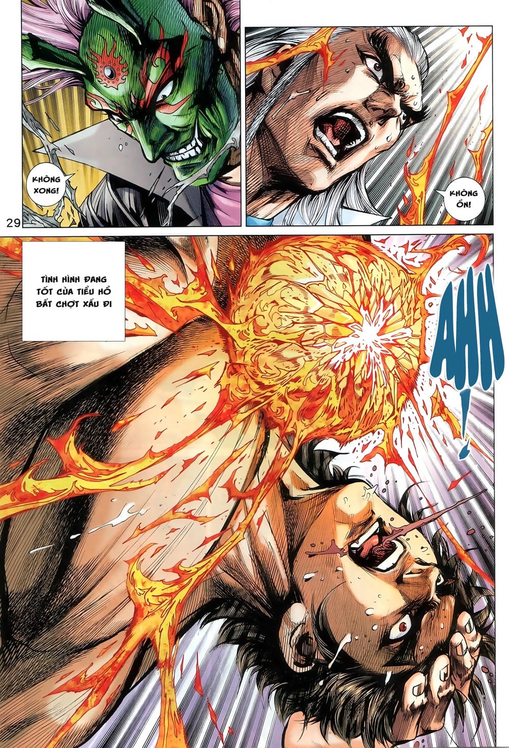 Truyện Tranh Tân Tác Long Hổ Môn trang 4