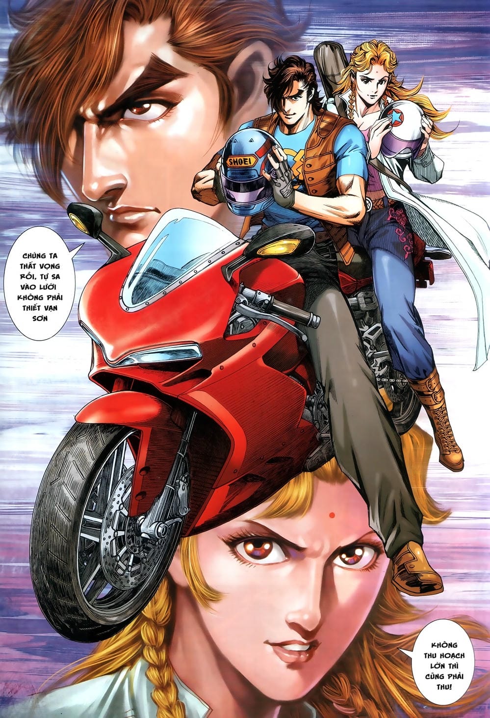 Truyện Tranh Tân Tác Long Hổ Môn trang 4