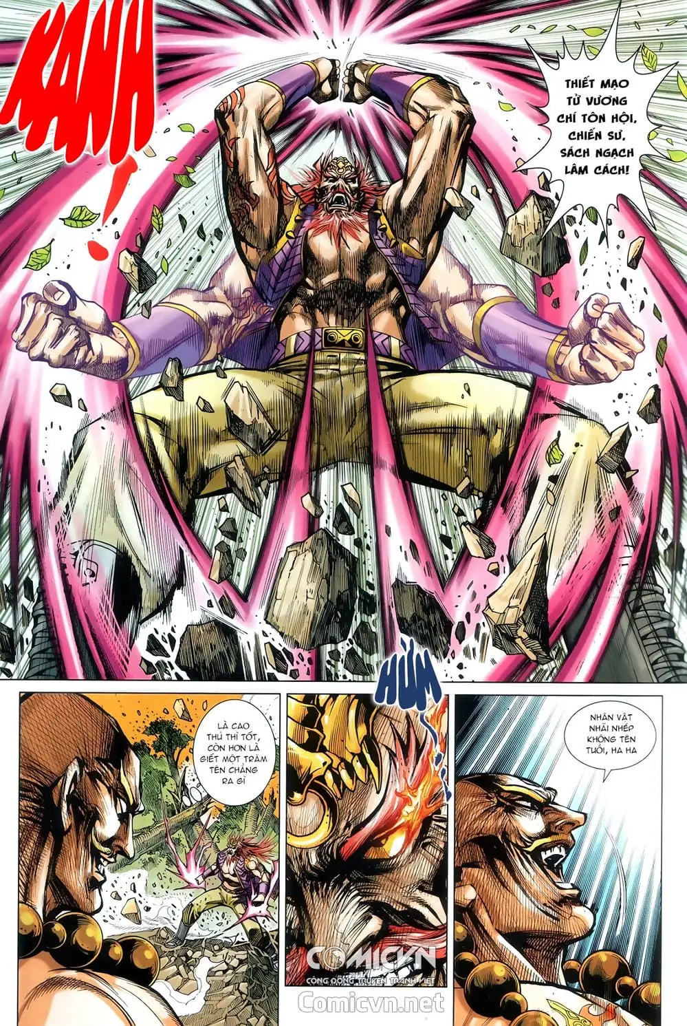 Truyện Tranh Tân Tác Long Hổ Môn trang 4