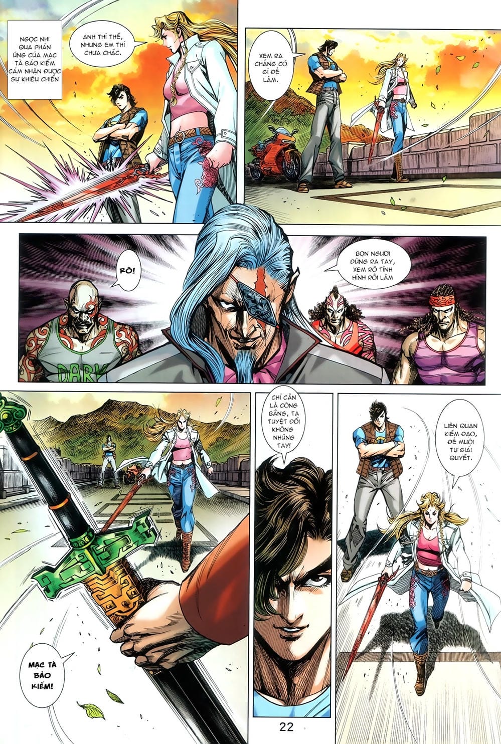 Truyện Tranh Tân Tác Long Hổ Môn trang 4