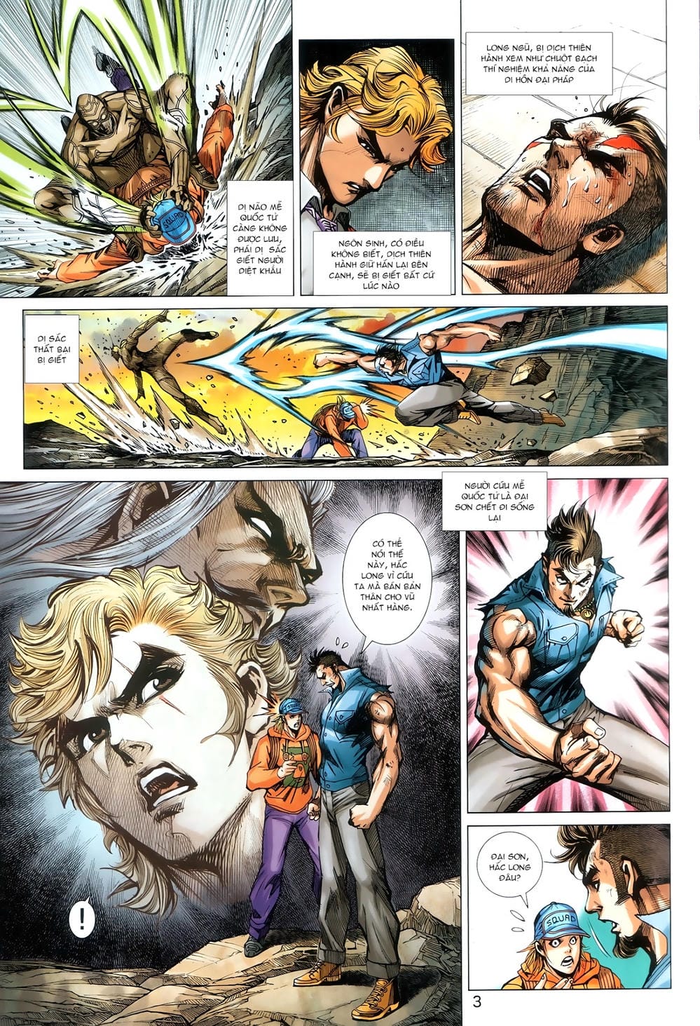 Truyện Tranh Tân Tác Long Hổ Môn trang 4