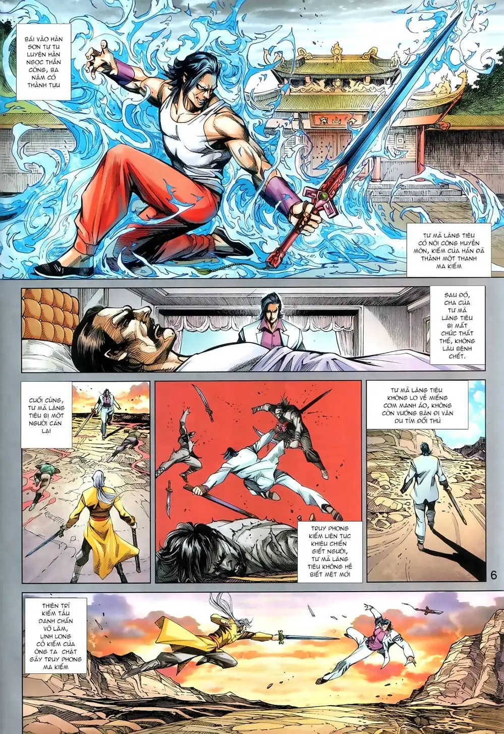 Truyện Tranh Tân Tác Long Hổ Môn trang 4