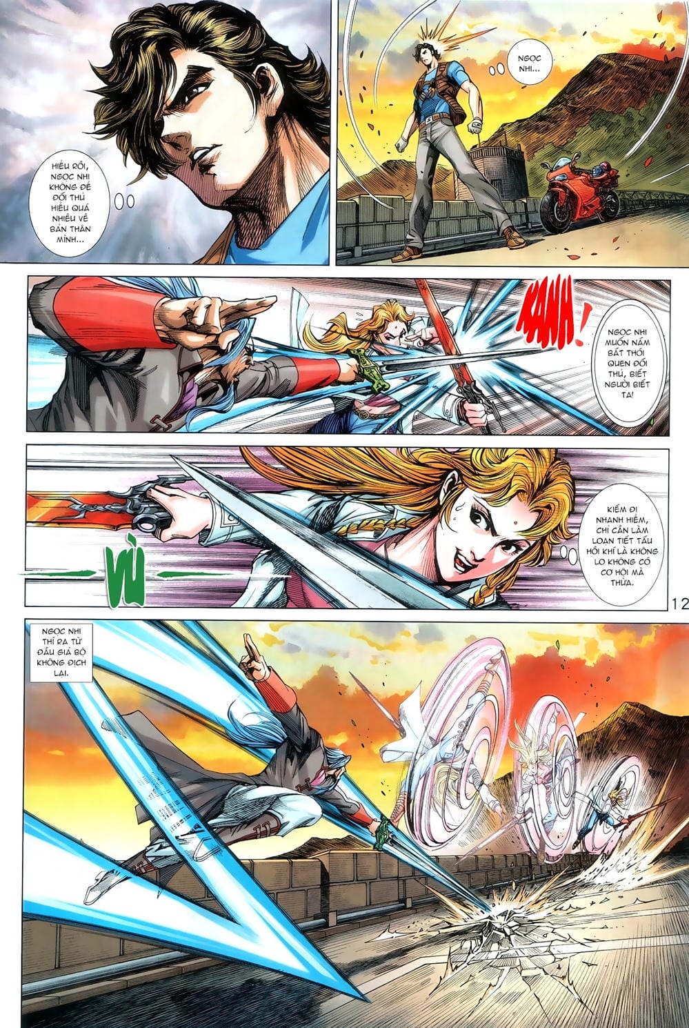 Truyện Tranh Tân Tác Long Hổ Môn trang 4