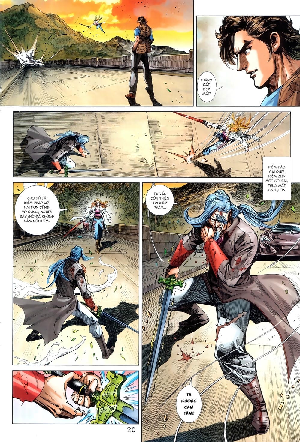 Truyện Tranh Tân Tác Long Hổ Môn trang 4