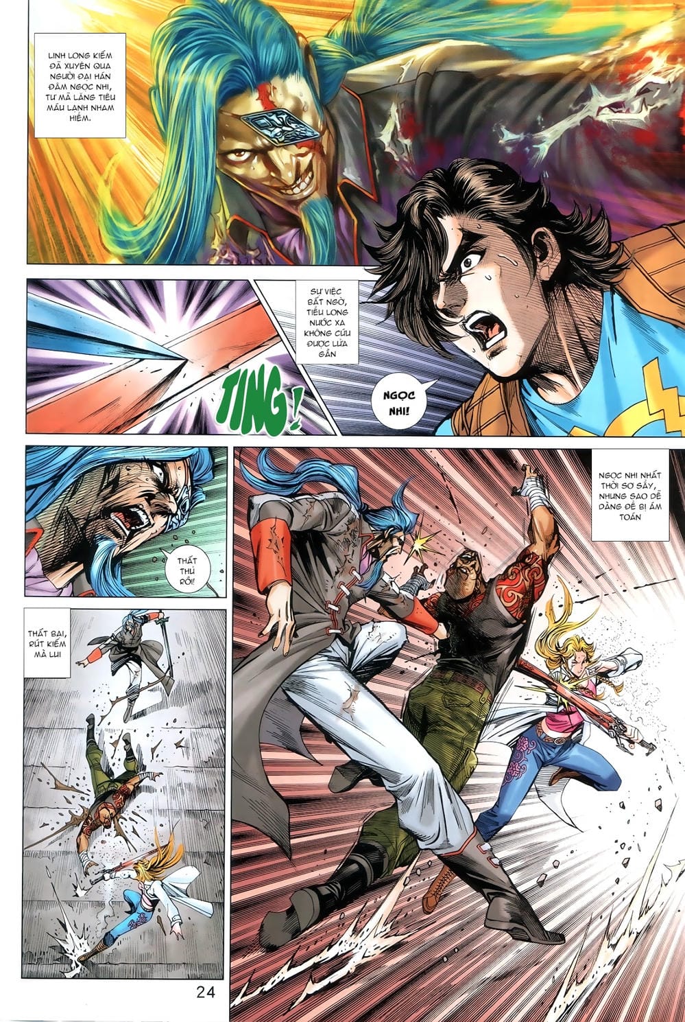 Truyện Tranh Tân Tác Long Hổ Môn trang 4