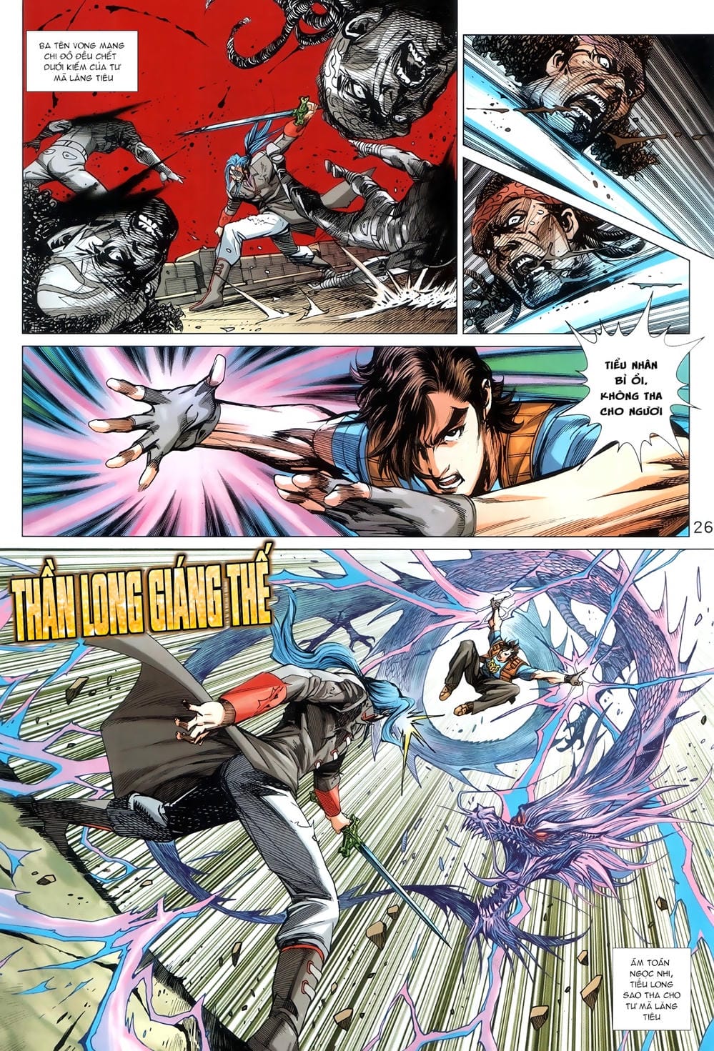 Truyện Tranh Tân Tác Long Hổ Môn trang 4