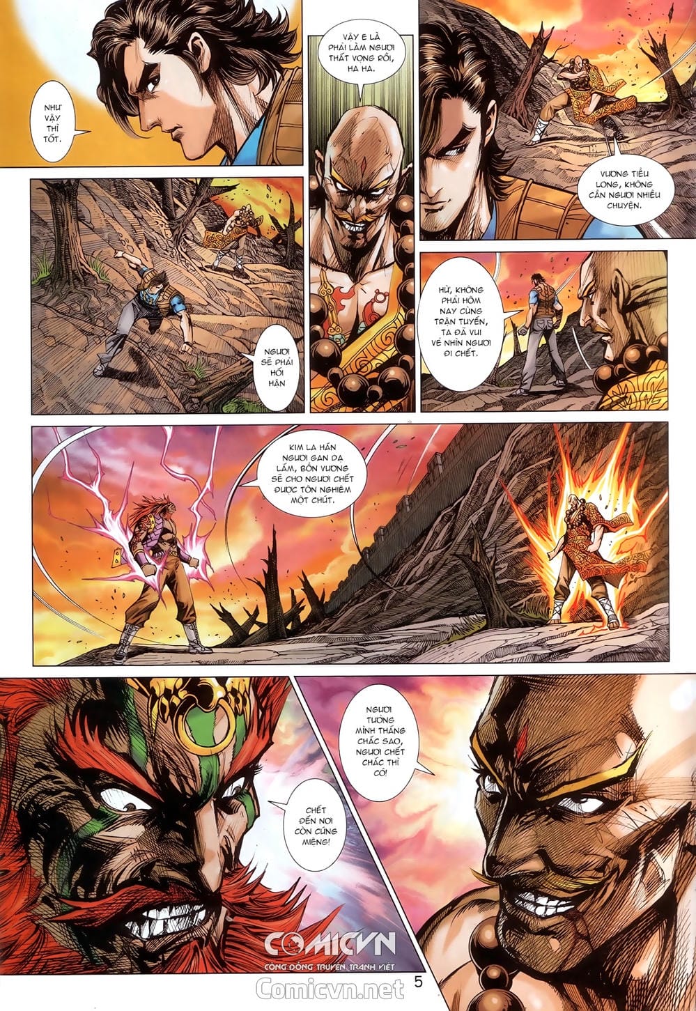 Truyện Tranh Tân Tác Long Hổ Môn trang 4